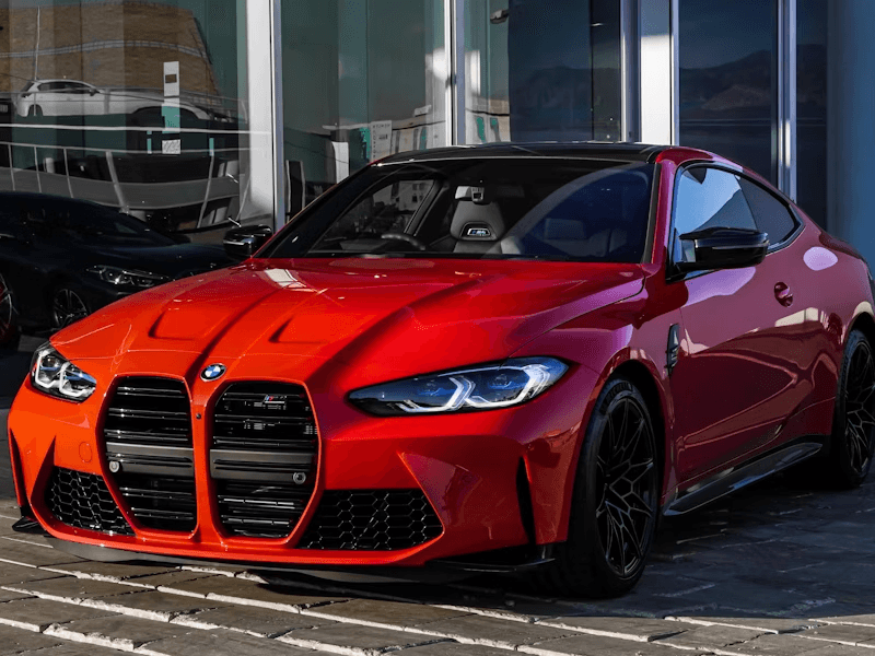 Variété de voitures modernes à louer